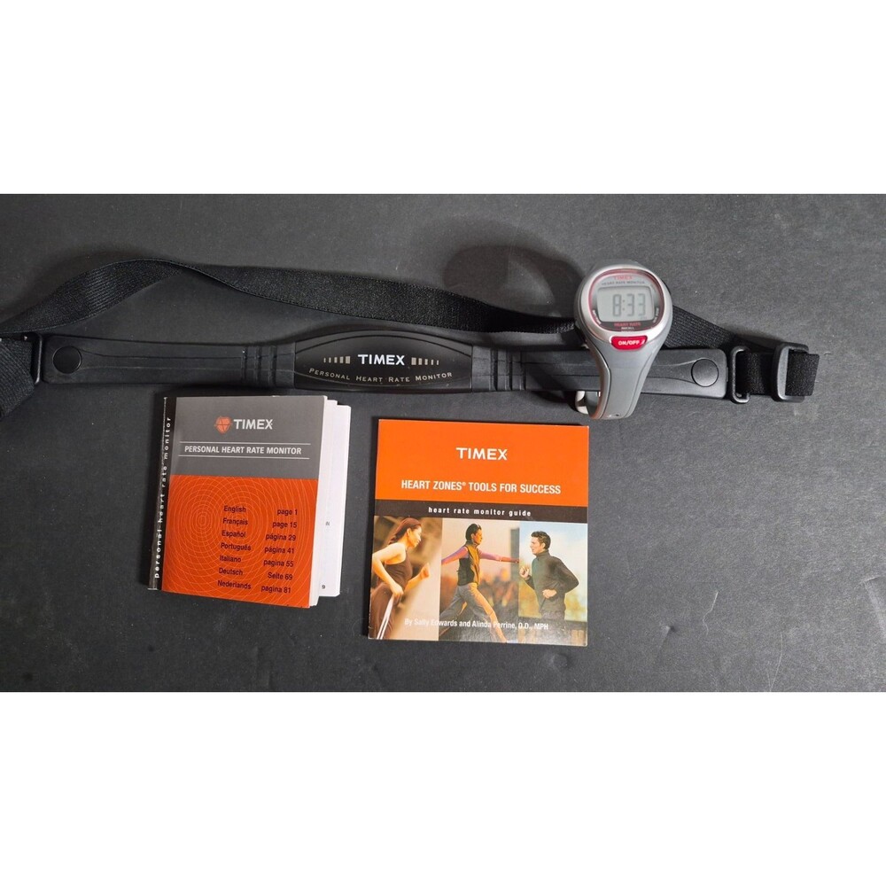TIMEX  T5K535 PERSONAL HEART RATE MONITOR WITH THE M593 CHEST STRAP